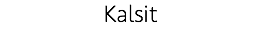 Kalsit